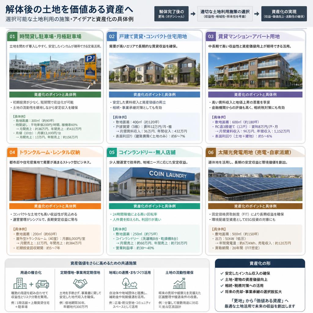 土地利用の選択肢