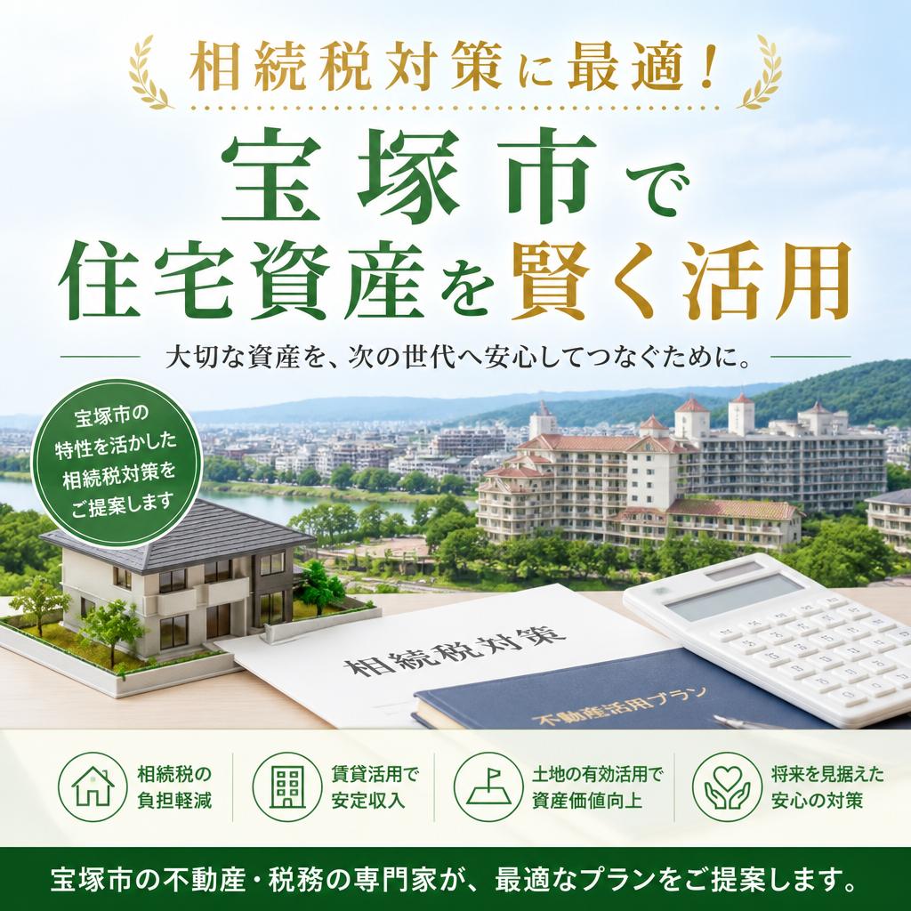 相続税対策に最適！宝塚市で住宅資産を賢く活用