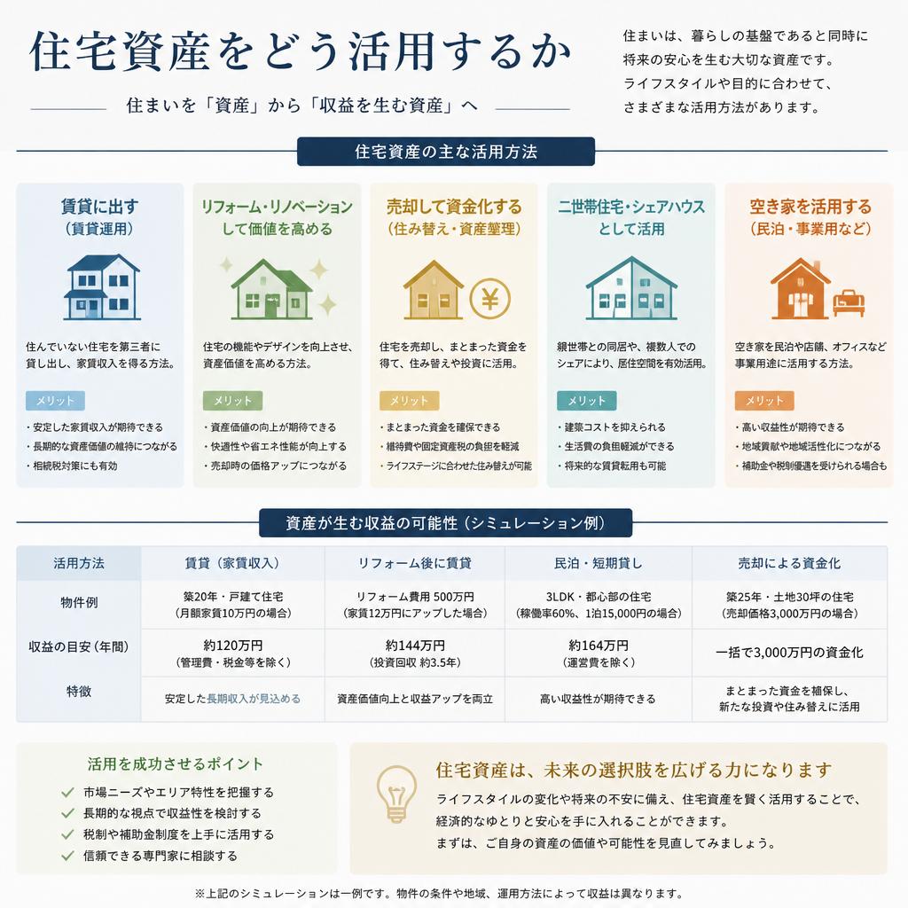 資産の有効活用方法