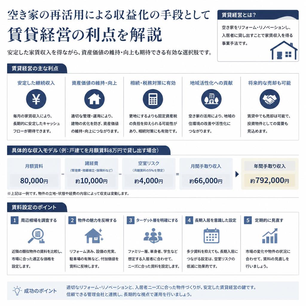 空き家の収益化方法とは