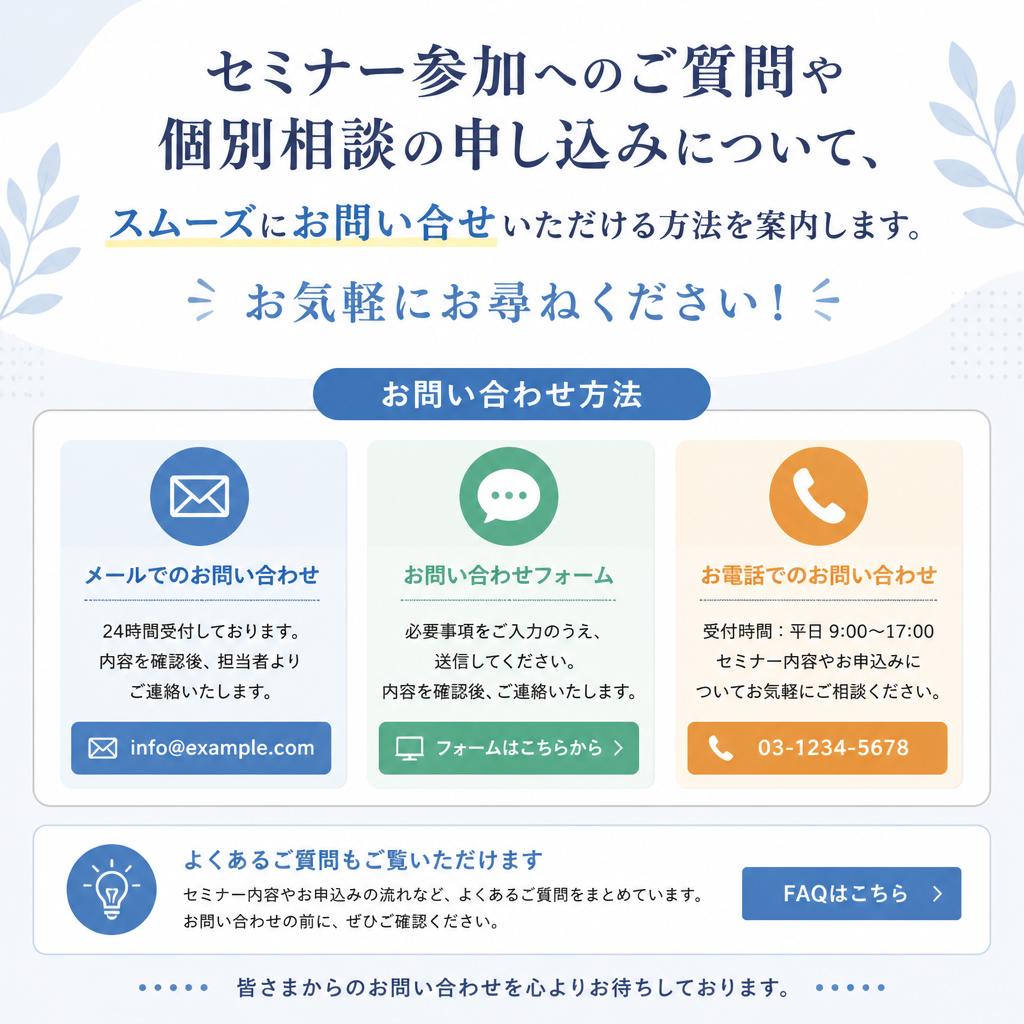 お問い合わせのご案内