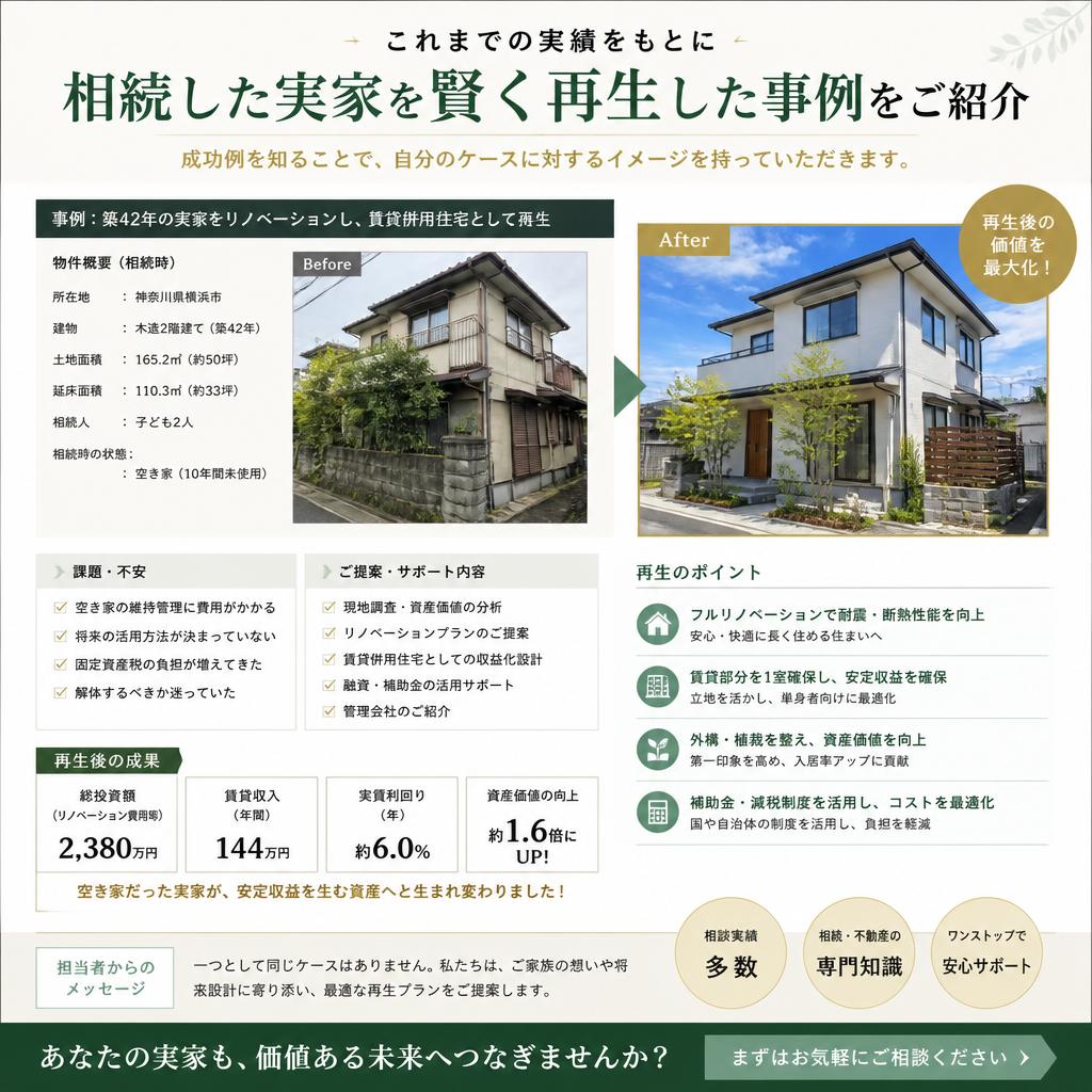 実績と事例紹介