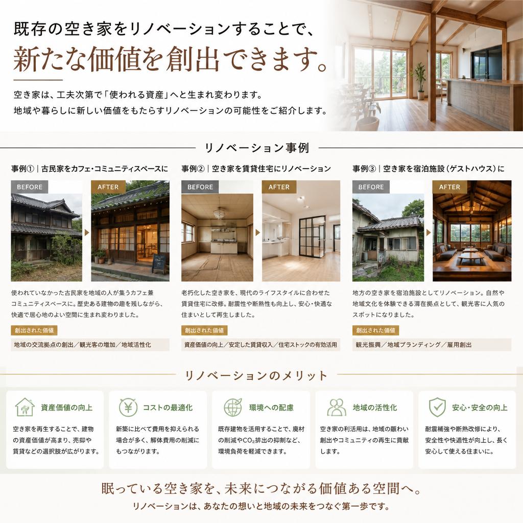 リノベーションで資産価値を再生