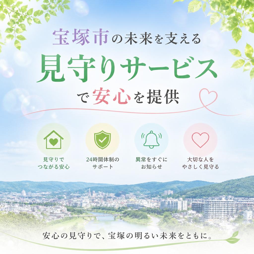宝塚市の未来を支える見守りサービスで安心を提供