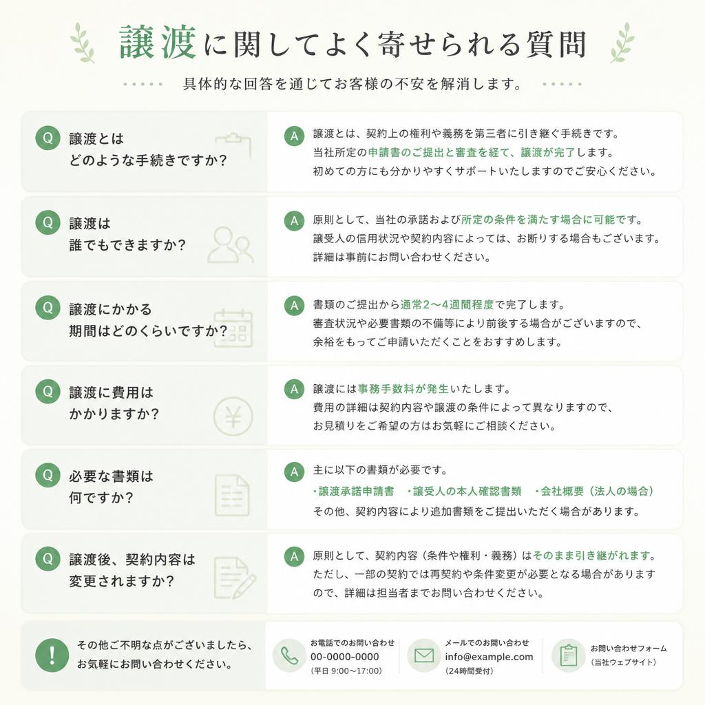 よくある質問とその解決策