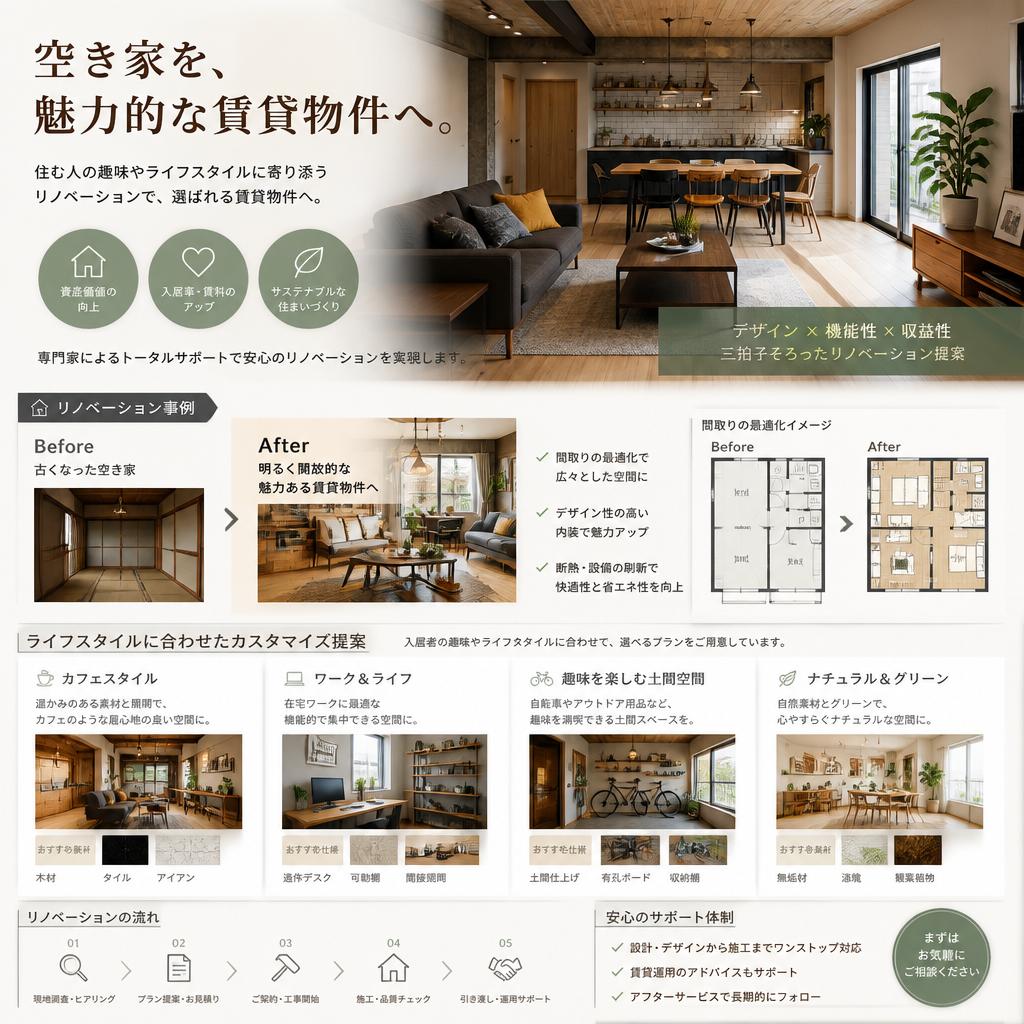 デザインで魅力を引き出す