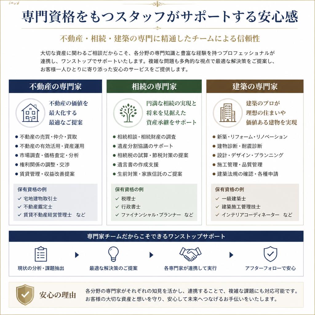 5. プロのサポート体制