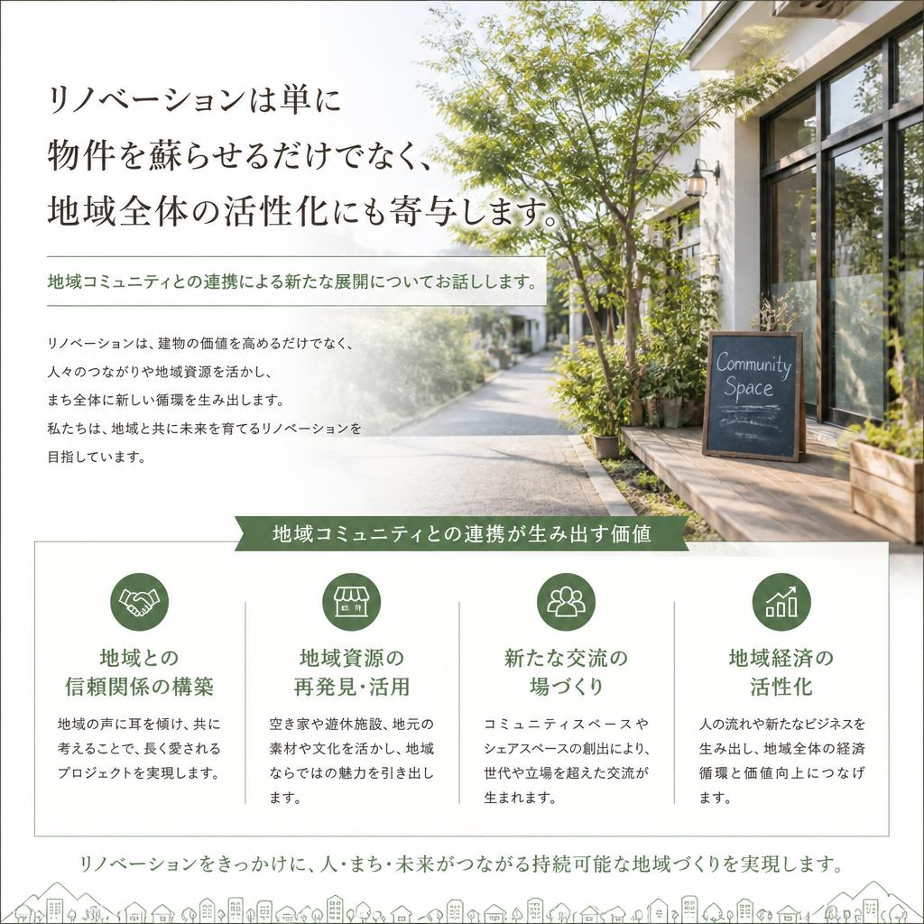 地域活性化への貢献
