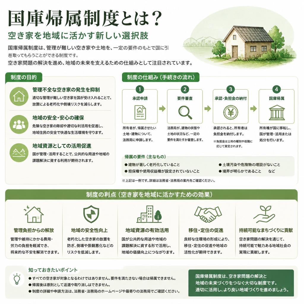 国庫帰属制度とは？