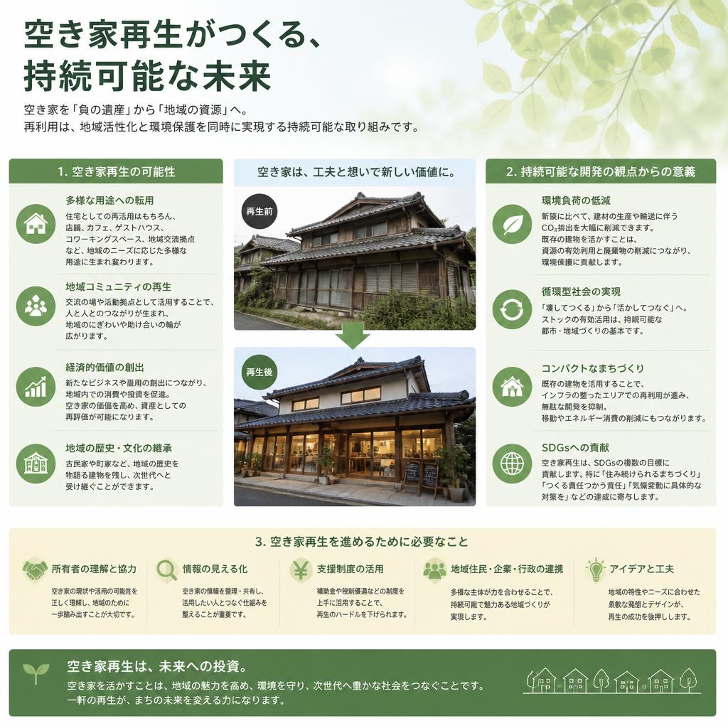 空き家再生の重要性