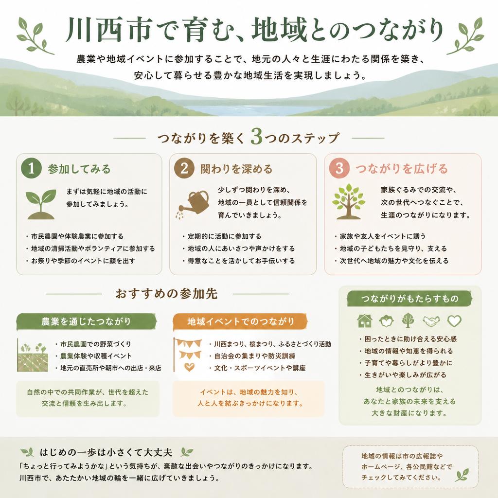 地域との結びつきを感じる暮らし