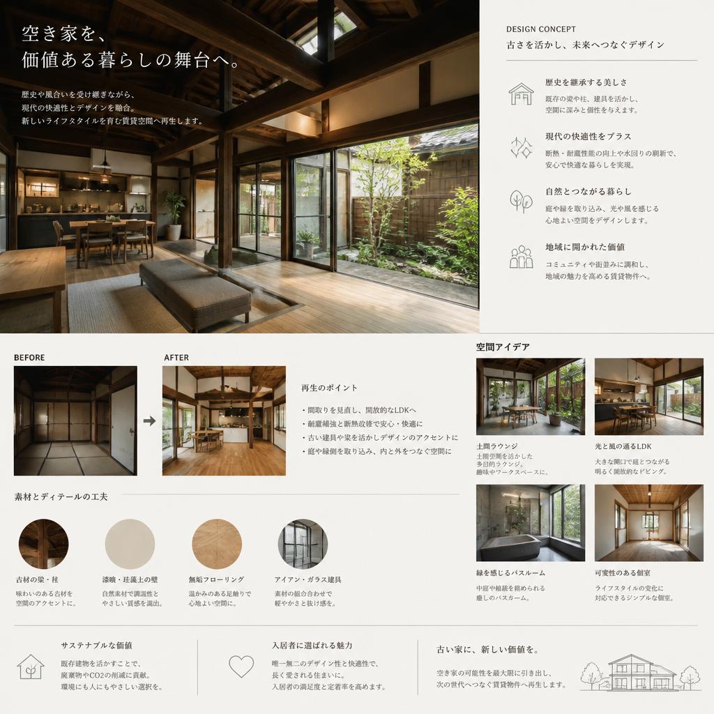 賃貸物件のデザインアイデア