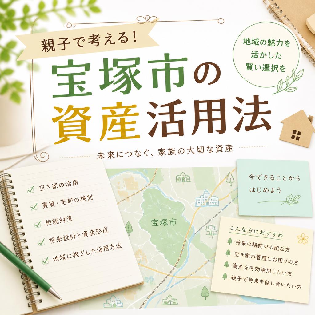 親子で考える！宝塚市の資産活用法