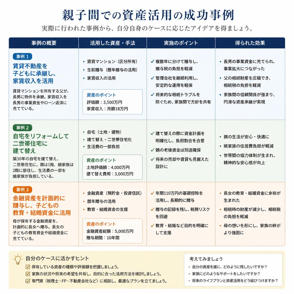 資産活用の具体例