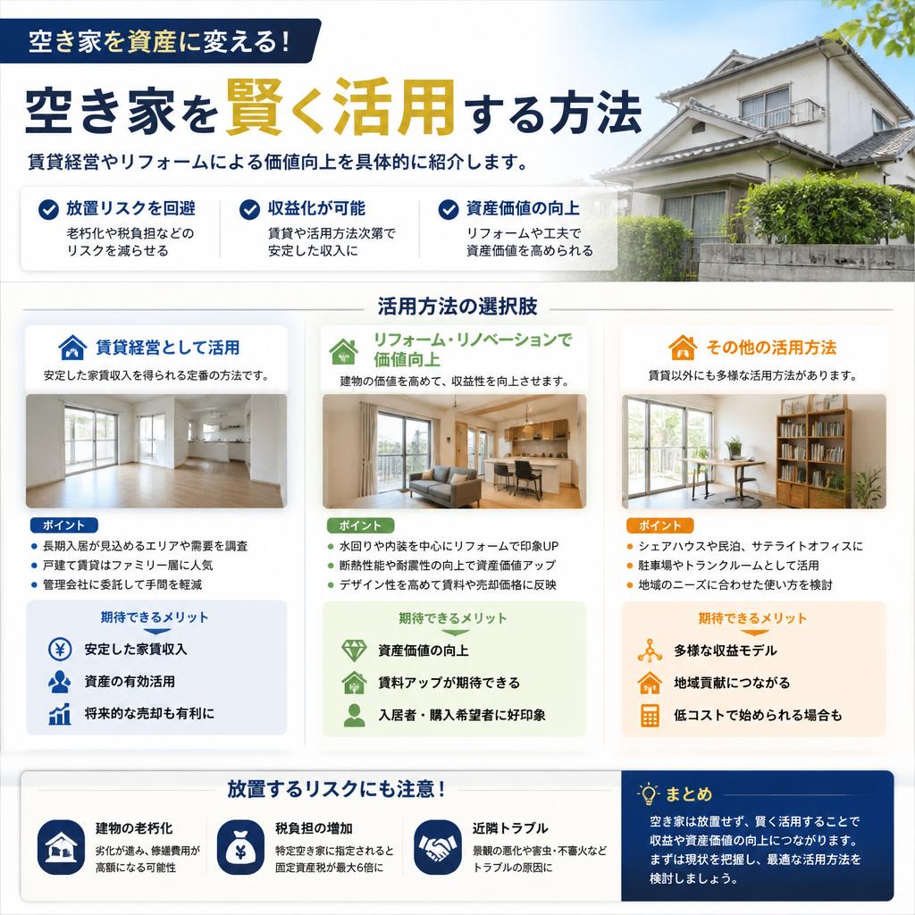 2. 賢い空き家利用法とは？