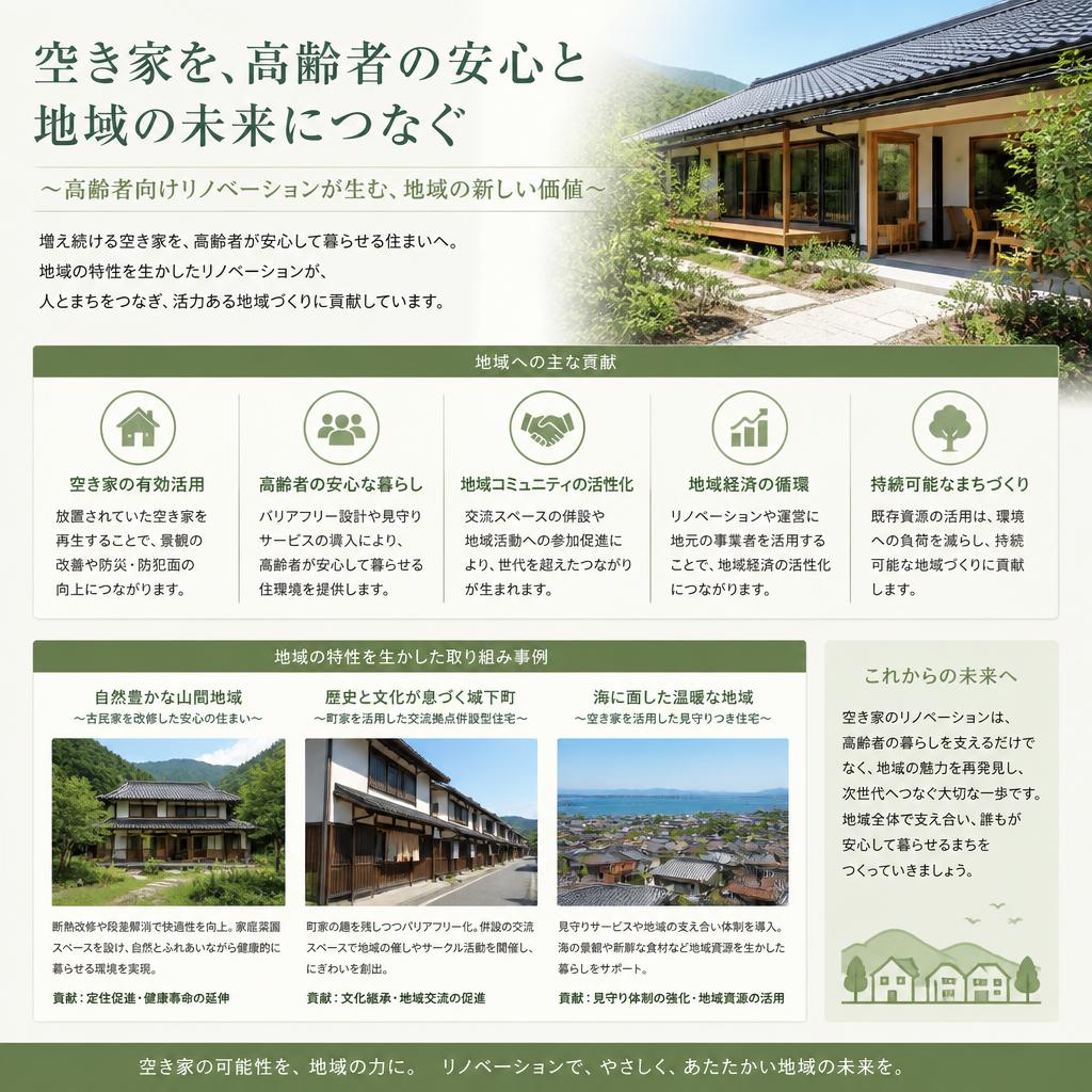 地域貢献を通じた空き家活用