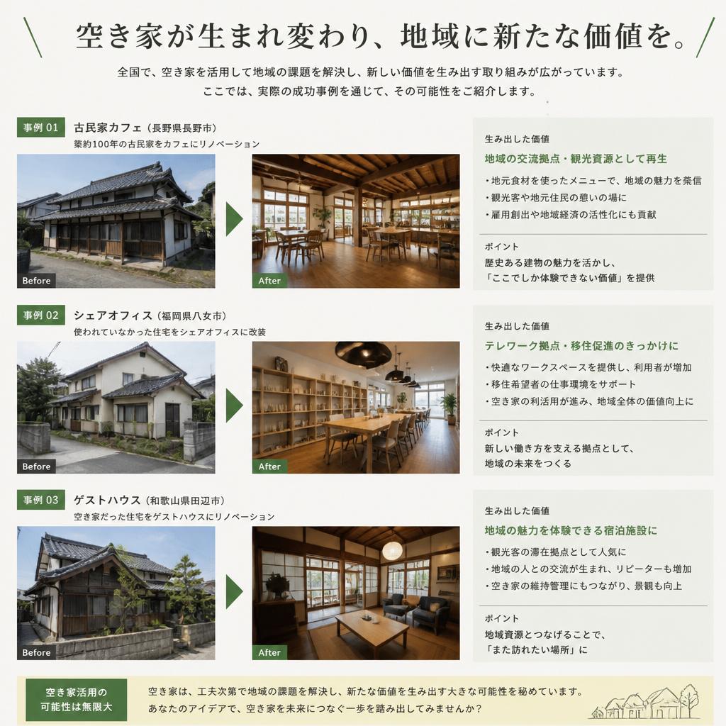 他事例の紹介と成功体験