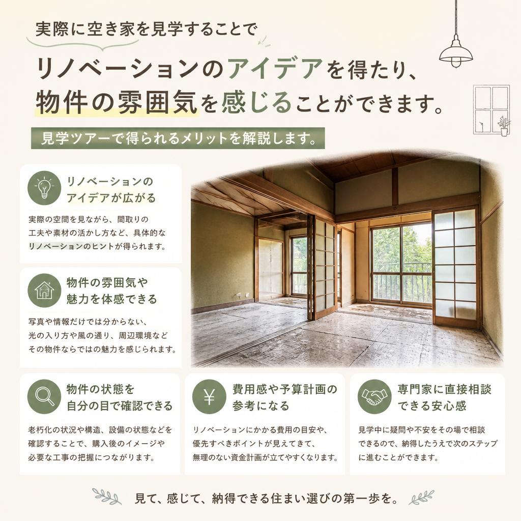 空き家見学ツアーの魅力とは？