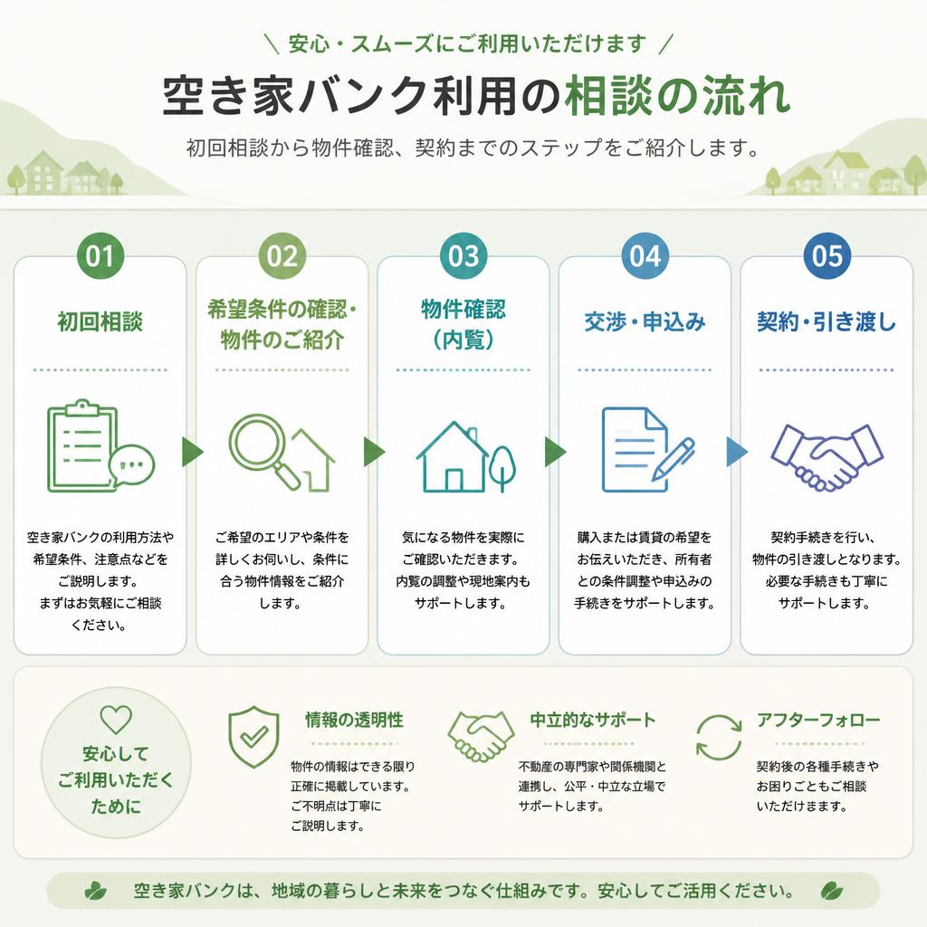無料相談の流れ