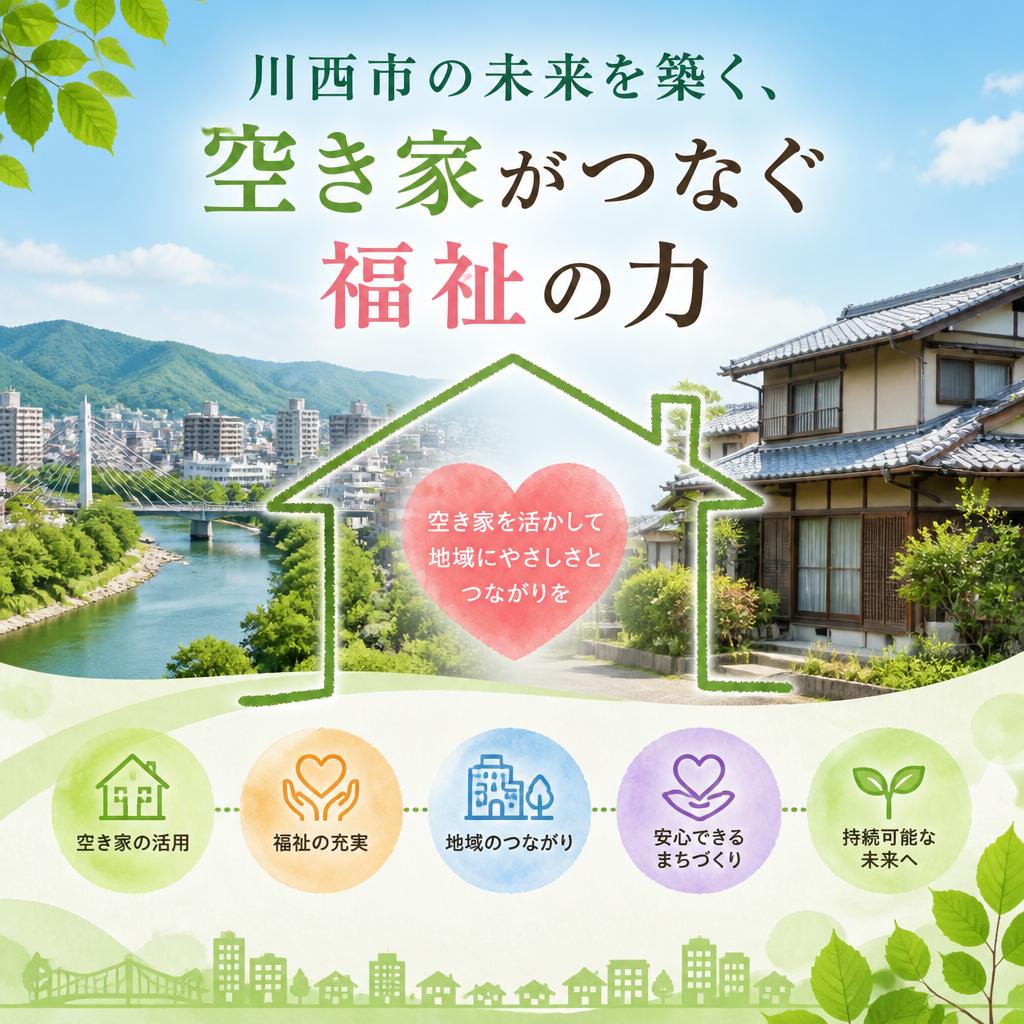 川西市の未来を築く、空き家がつなぐ福祉の力