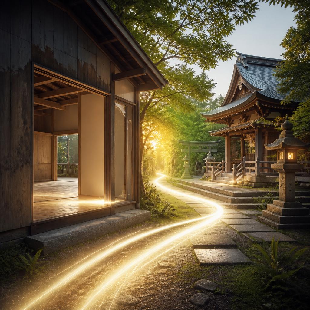 空き家が神社やお寺とつながる新たな出会いを実現